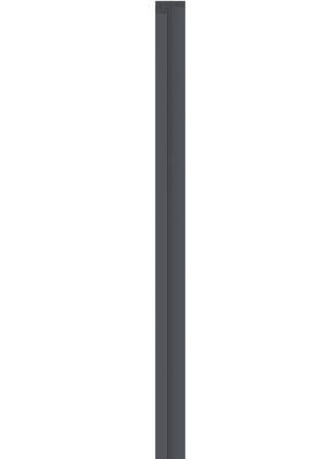 Рейка левая LINERIO S-LINE ANTHRACITE планка для панели